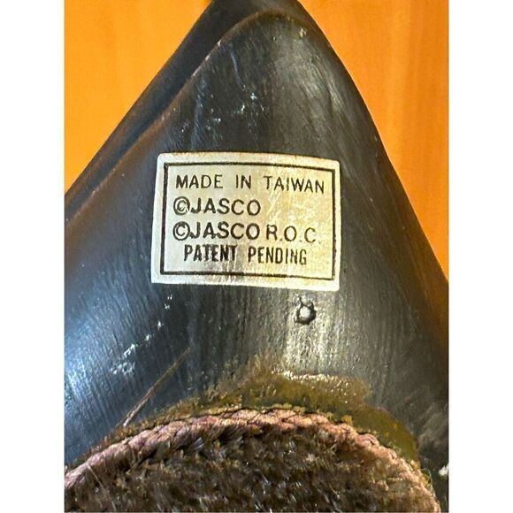 Vintage Jasco Porcelain Mallard Duck Lint Remover Decoy Patent Pending Figurine - Picture 7 of 7